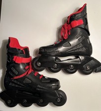 Inline Skates Rollerblade Macroblade 80 ABT Black/rot Gr. 26/39
