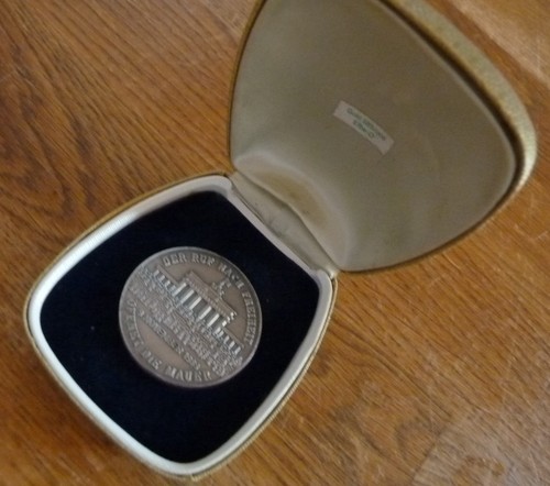 Medaille einigkeit recht - einigkeit, .