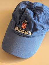 Beck's Bier Mütze Vintage 90er Retro Bier Werbung Merchandise Becks Beer Look