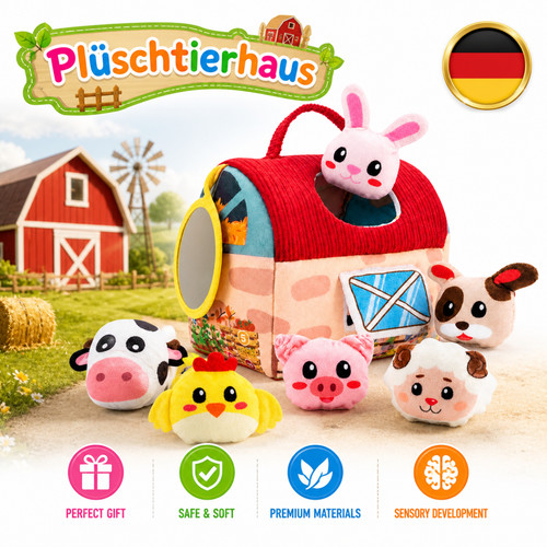 Plüsch bauernhof spielzeug - plüsch,