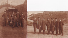 2 x Foto - Marine Offiziere -