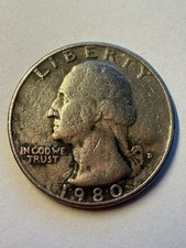 1980 QUARTER DOLLAR D