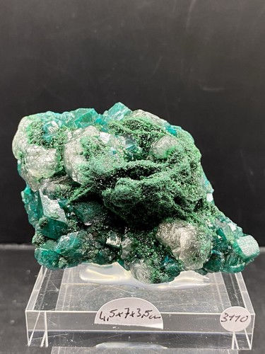 Dioptas kongo mineralien - dioptas,