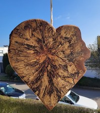 Holz Herz  Deko groß dick rustikal Landhaus Geschenk massiv sehr schön 