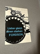 Orig Prospekt  Ford Fordson Super Dexta Major Special Traktor Brochure Schlepper