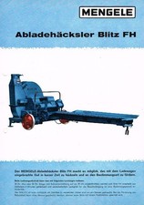 Mengele Abladehäcksler Blitz