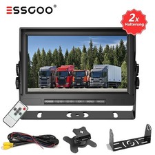 ESSGOO 7 Zoll LCD TFT Farb Monitor Für KFZ PKW LKW Rückfahrkamera Einparkkameras