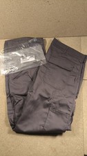 uvex Herren Bundhose Lange Arbeitshose Grau mit Gelb & vielen Taschen Neu
