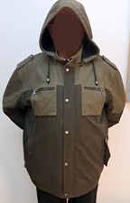 EMP Black Premium schöne warme Winterjacke (Herren)  in 5 XL in Olivgrün