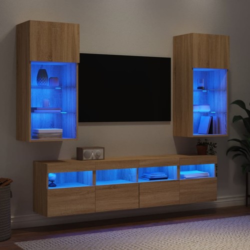 Wohnwand led schrank - wohnwand,