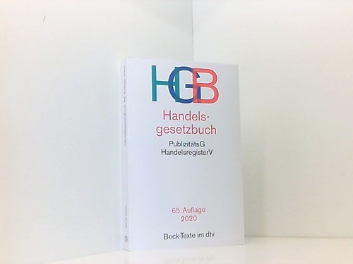 Handelsgesetzbuch hgb mit - handelsgesetzbuch, hgb:
