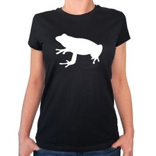 Damen T-Shirt Frosch Kröte