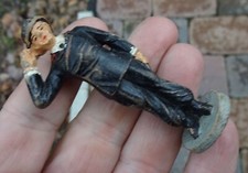 original Elastolin Soldat Panzer Panzertruppe Offizier