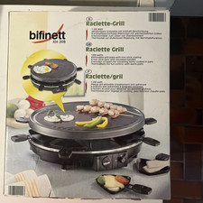 Raclette-Grill Bifinett KH 398            (Kellerfund Neu)