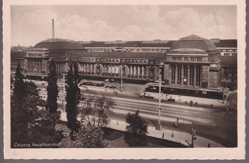 Leipzig hauptbahnhof 1945 - hauptbahnhof,,