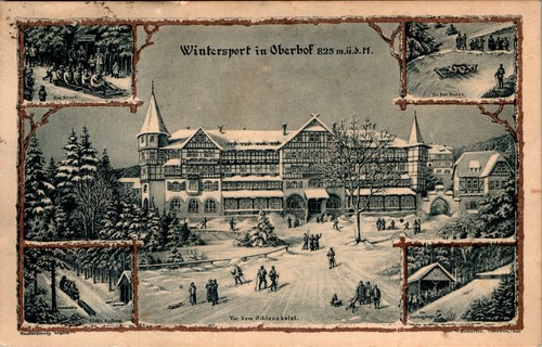 Winter litho gruss - litho, aus
