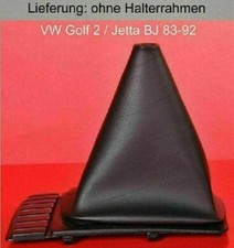 Schaltsack Schaltmanschette VW Golf 2 Jetta ECHTES LEDER Farbe Schwarz Grau Rot