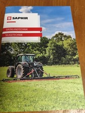 Saphir Grünland Silage Prospekt tractor traktor brochure 25