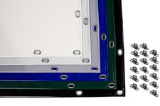 LKW PVC Plane mit Saum und