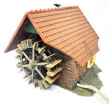Faller H0 B-227 Wassermühle Mühle mit Motor - H0 HO 1:87 (Dach defekt)