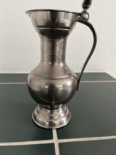 Zinnkrug mit deckel cm - mit, 16