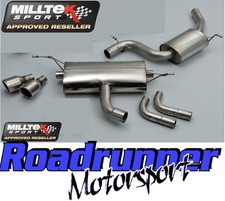 Milltek Golf GTI MK6 Auspuff ab Kat Resonanz DUAL 90mm JET Tails EC SSXVW115 