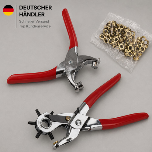 Lochzangen set ösenzange - Ösenzange, 100