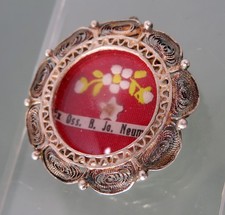 Reliquienkapsel Silber 1890 /