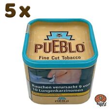 Pueblo Classic Feinschnitt Drehtabak Dose 5x 100g Tabak ohne Zusatzstoffe
