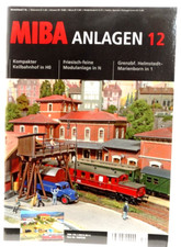 MIBA Anlagen Nr. 12 - Keilbahnhof in H0, Friesisch feine Modulanlage in Spur N