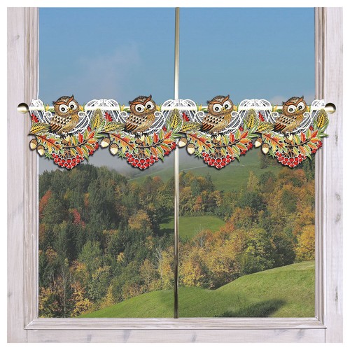 Feenhaus-Spitzengardine