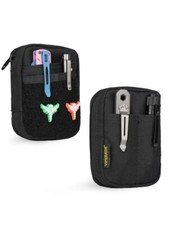 Viperade VE31 Black Small EDC Pouch EDC Pocket Organizer Tactical EDC Compact Po
