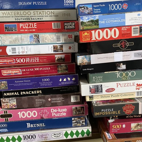 Puzzle konvolut x15 puzzles - puzzle,