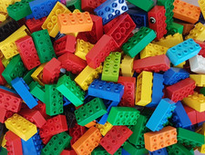 Lego Duplo 8er Steine 4x2er Bausteine Set - Anzahl selbst auswählen -