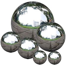 Gartenkugeln, Edelstahl