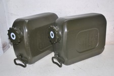 2x Wasserkanister Kanister Trinkwasser Bundeswehrkanister 20 Liter BW Bundeswehr