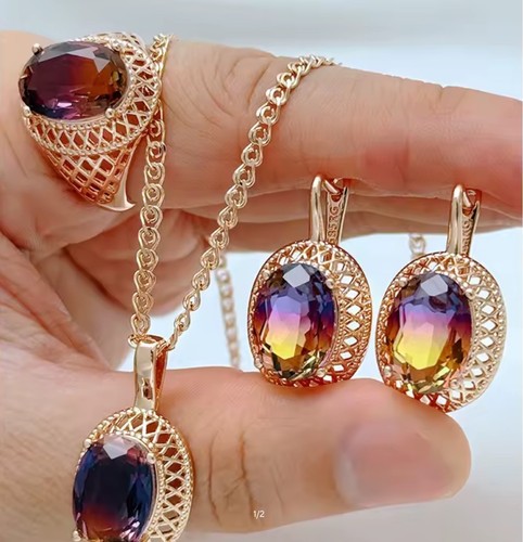 Damen schmuck set 585 - damen,