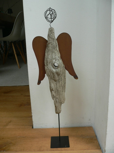 Treibholz skulptur engel - 55,