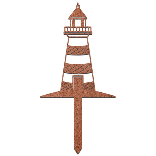 Gartenstecker leuchtturm - gartenstecker,