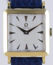 Omega 18K Uhr Square Vintage