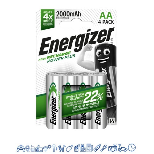 Energizer power plus akku - 4, x