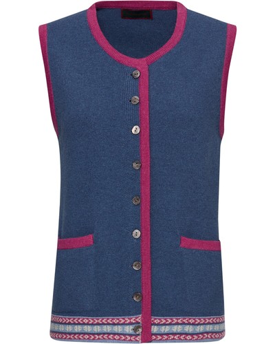 Reitmayer jacquard strickweste - reitmayer, jacquard-strickweste
