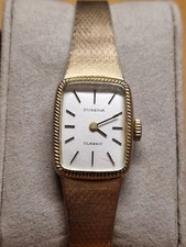 Vintage Dugena Classic Damenarmbanduhr – Mechanisch