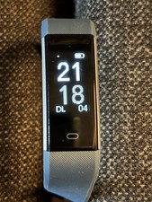 Fitnessuhr Fitnesstracker Yamay schwarz USB VeryFitPro App-nutzbar Anleitung 