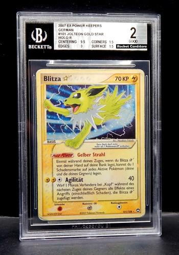 Pokemon blitza gold star holo - pokemon,