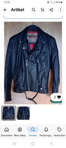 Vintage lederjacke old school - lederjacke,