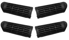 4x Motorrad Gummifußraste