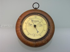 Vintage BAROMETER - - - LUFFT - - - ECHTHOLZGEHÄUSE rund - - - sehr alt!