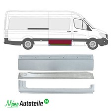 Reparaturblech schiebetür - 3x,