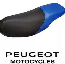 Sitzbankbezug  Speedfight 1-2 Peugeot Carbon Optik Schwarz - Blau